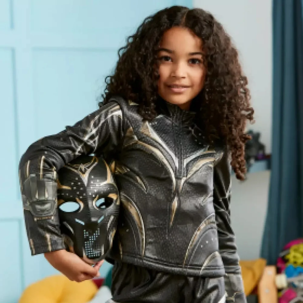 NWT Disney Black Panther Wakanda Forever Halloween Costume for Kids size 5/6
